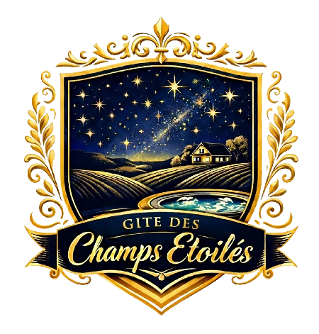 Logo du gîte des Champs étoilés à Thuboeuf en Mayenne