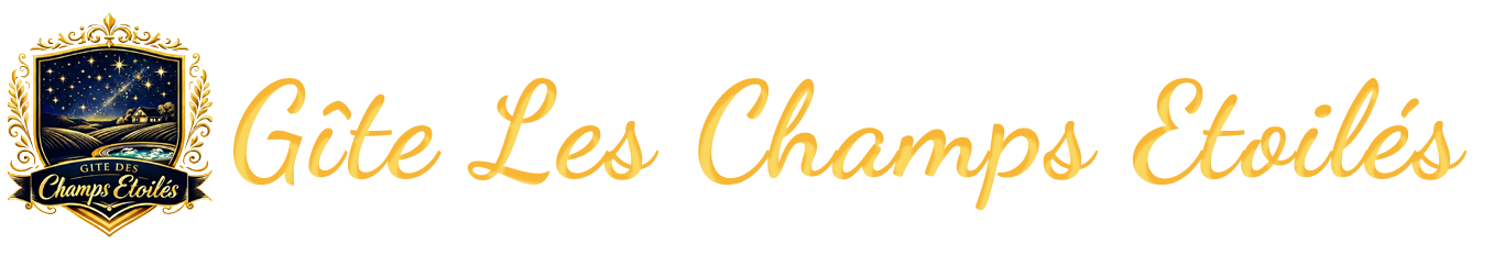 Logo des Gîtes des Champs étoilés en mayenne